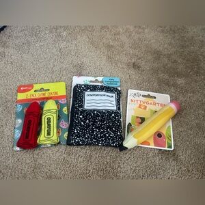 Red and Yellow Cat Toy Set for Playful Felines